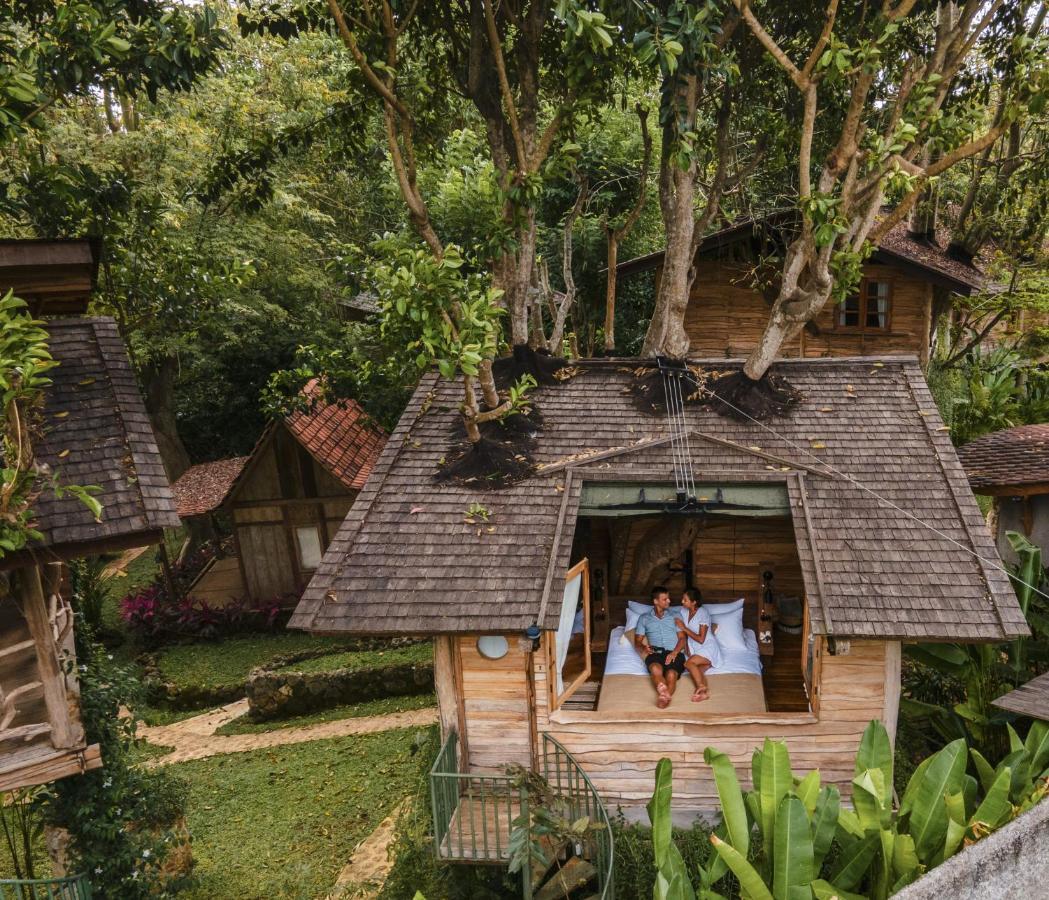 Villa Roots Tree House Uluwatu Exterior foto