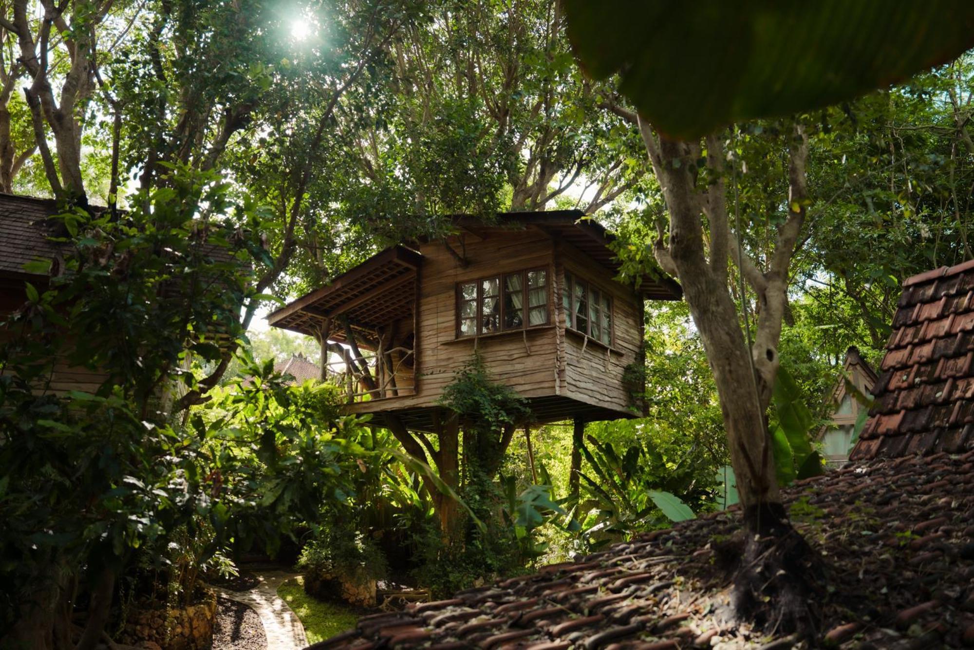 Villa Roots Tree House Uluwatu Exterior foto
